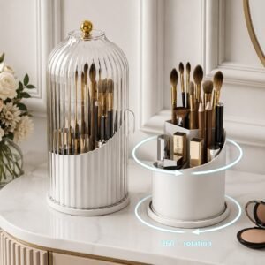 Drehbarer Make-up Organizer mit Dome